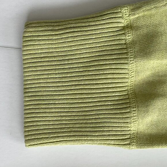 Vintage Old Navy Sage Green Knit Zip-up Hooded Cardigan with Pockets - Picture 8 of 13